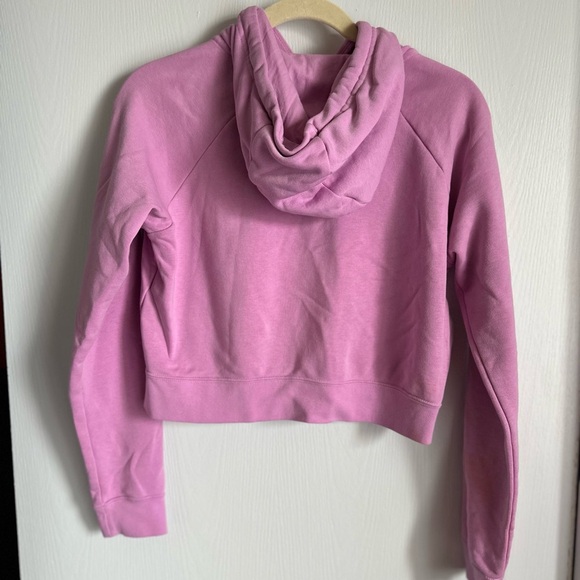 Nike Pink Cropped  Sweatshirt S - Picture 3 of 3
